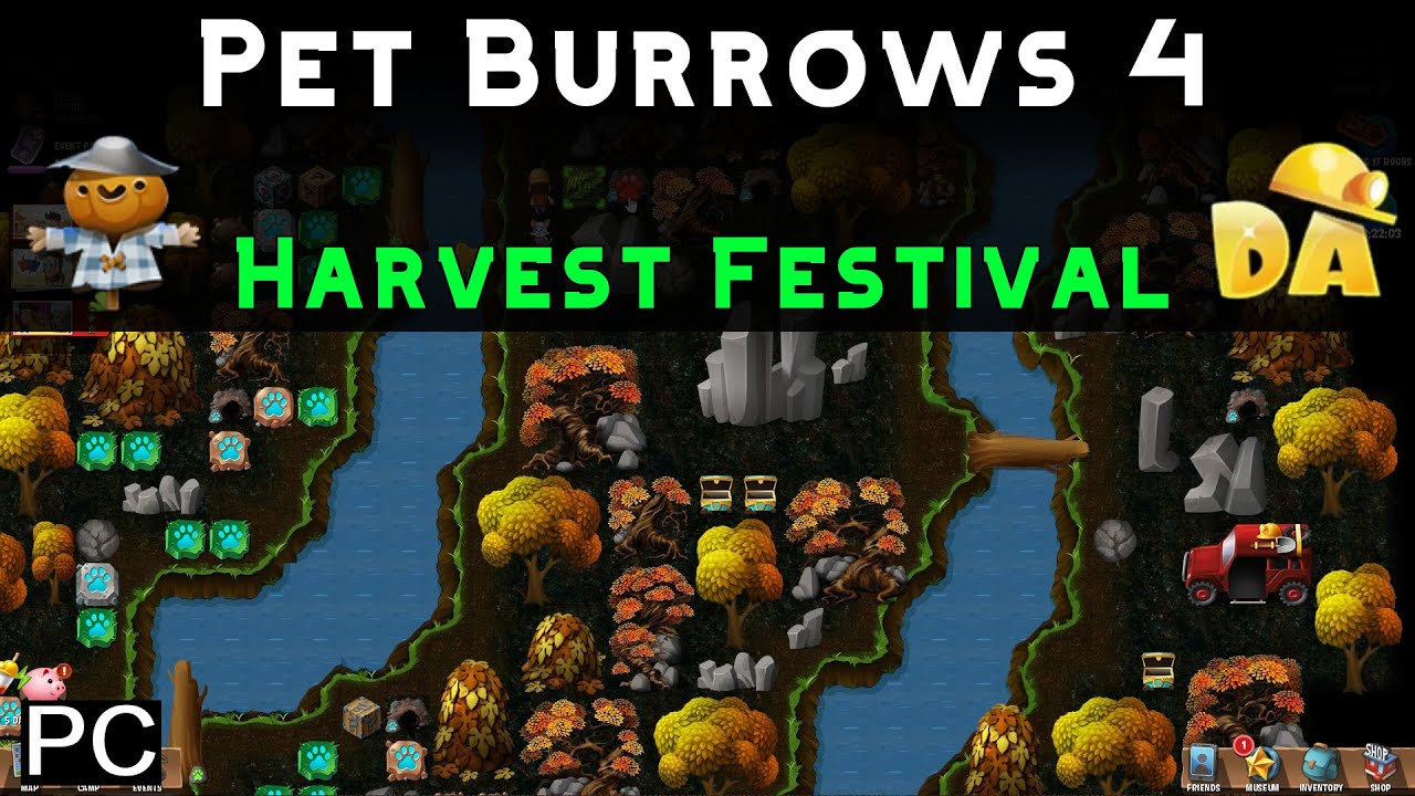 Pet Burrows 4 | Harvest Festival #8 (PC) | Diggy's Adventure
