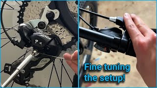 Upgrading the Axum's ENTIRE drivetrain with all Shimano parts! (Part 3)