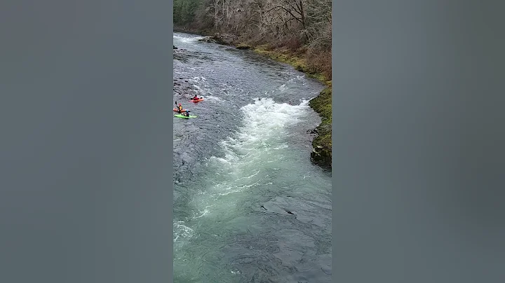Kyacking the Wilson River Oregon