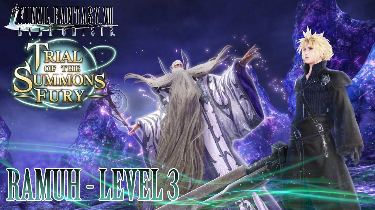 Phys. Ramuh Level 3 - Trial of the Summons Fury || Final Fantasy VII Ever Crisis