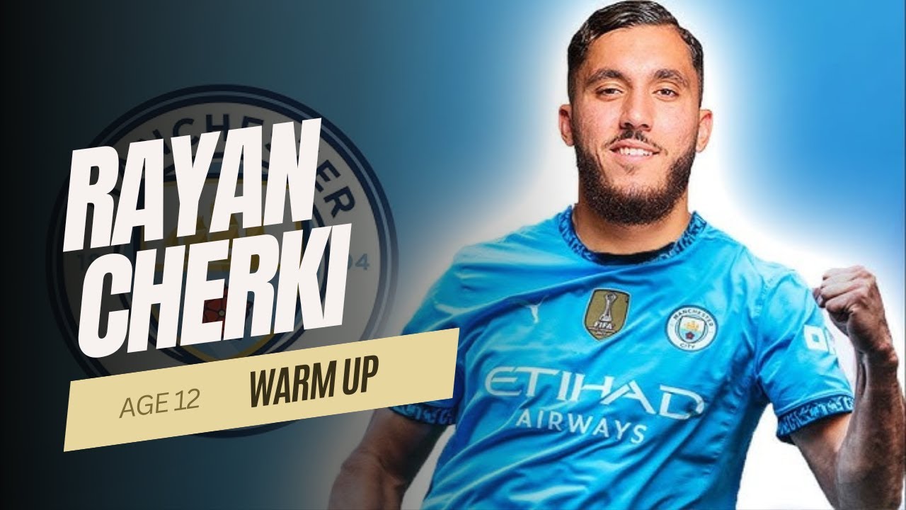 Before the Hype: Rayan Cherki Leading Lyon Academy Warm Up at Age 12!