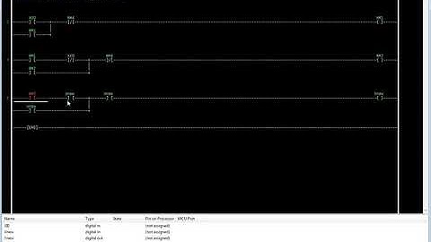 MONTANDO PROGRAMA LADDER no ldmicro