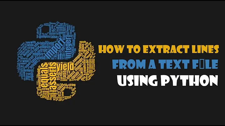 How to Extract Lines from Text File Using Python | Python3 Tutorial