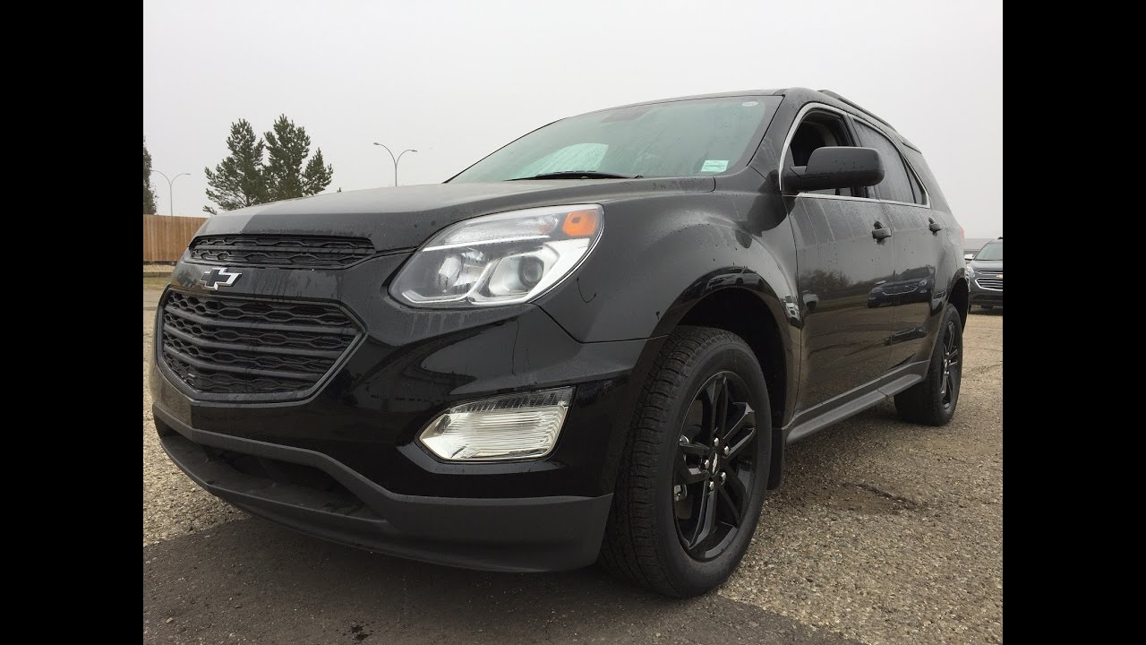 NEW 2017 Chevrolet Equinox 1LT AWD | Black | Stock 17n019 - YouTube