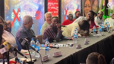 THE EXPERIENCE 20 PRESS CONFERENCE |Mercy Chinwo|Bidemi Olaoba|Dunsin Oyekan|Adeyinka Alaseyori 