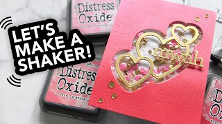 Let's make a shaker card! I'll share my best tips!