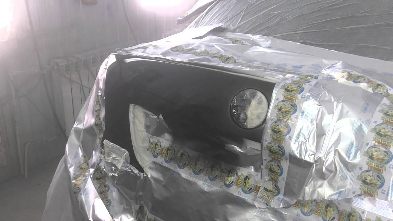 Покраска авто переходом металлик