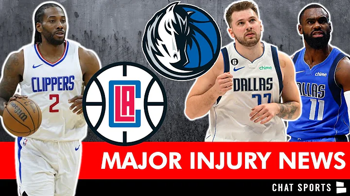 🚨Mavericks vs. Clippers Injury News🚨 Luka Doncic Knee Sprain, Tim Hardaway Update + Kawhi OUT Game 5 - DayDayNews