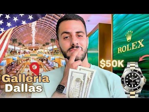 من اجمل مولات ولايه تكساس جولة في جالريا دالاس 