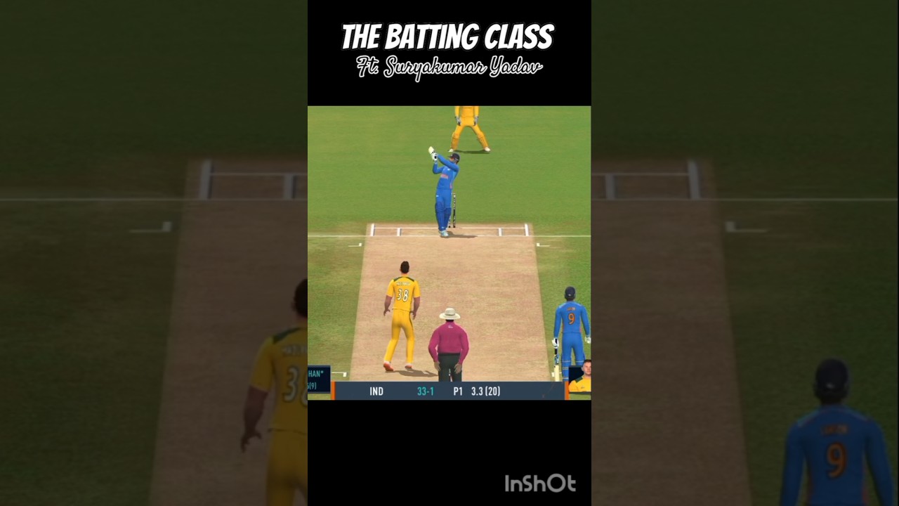 The batting class by Suryakumar Yadav| 