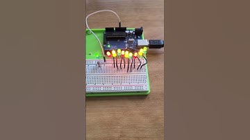 Arduino Uno LED Blinking Lights Video 2 Short (Current GitHub Repo Link in Description for INO File)