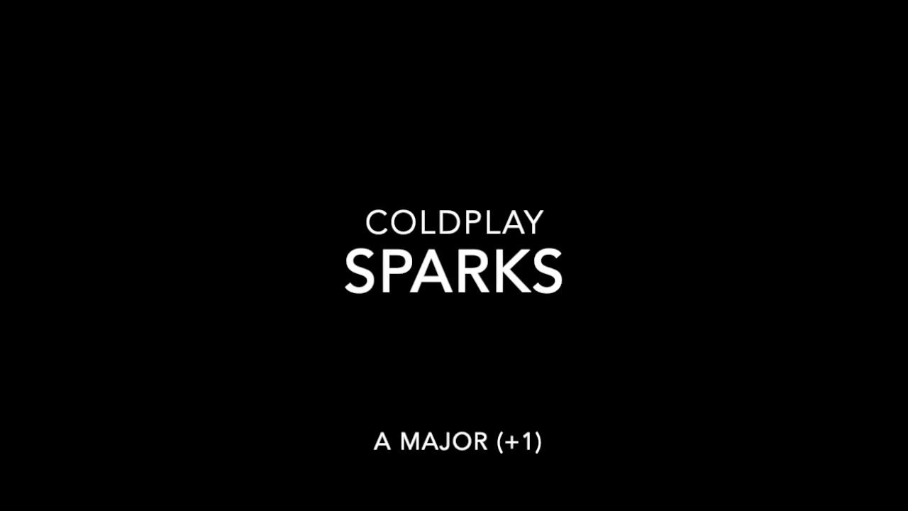 Sparks by Coldplay higher pitched instrumental for karaoke (2 different pitches) Sparks by Coldplay higher pitched instrumental for karaoke (2 different pitches)