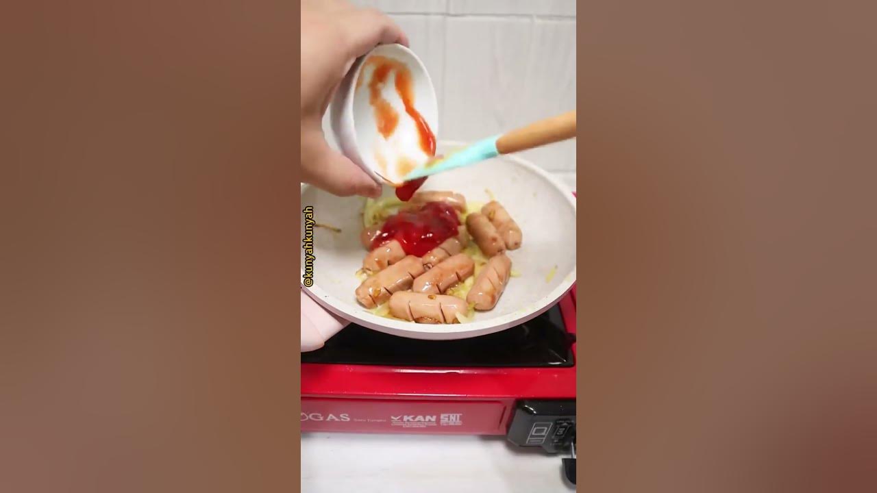 RESEP SOSIS ASAM MANIS ALA ANAK KOST!!!