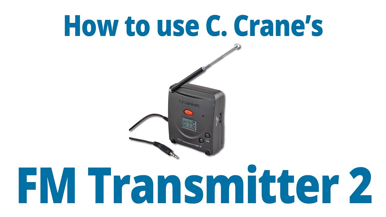C Crane FM Transmitter