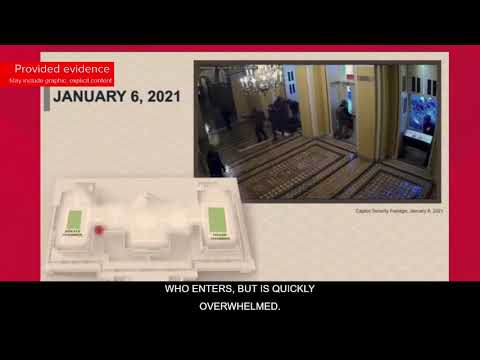 New security camera footage of insurrection at U.S. Capitol