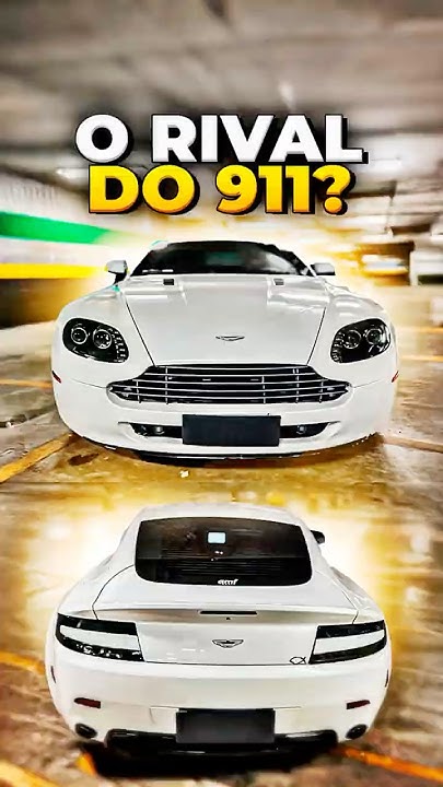 O ASTON MARTIN QUE QUIS BATER DE FRENTE COM A PORSCHE! 🔥 #astonmartin #911 #porsche