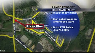 Bristol, TN police searching for pizza place robber