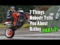 7 Other Things No One Tells you about Riding Motorcycles