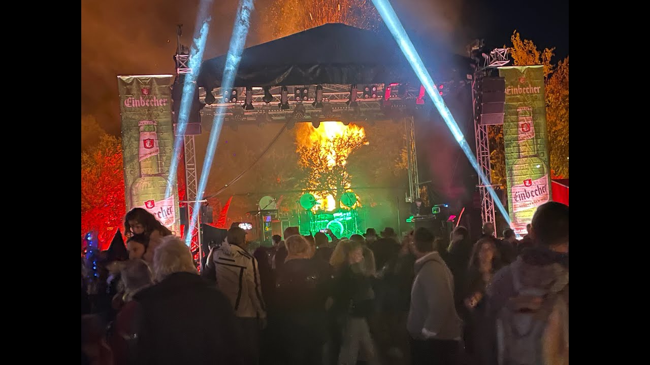 Walpurgis Hahnenklee 2025 im Kurpark am Abend