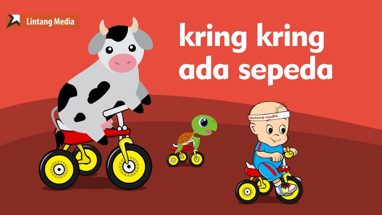 Kring Kring Ada Sepeda - Lagu Anak Indonesia Populer