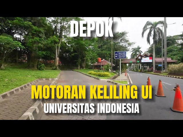 MOTORAN KELILING KAWASAN UNIVERSITAS INDONESIA ( UI ) - DEPOK class=