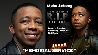 Mpho Sebeng's Memorial Service | Rest In Peace Mpho