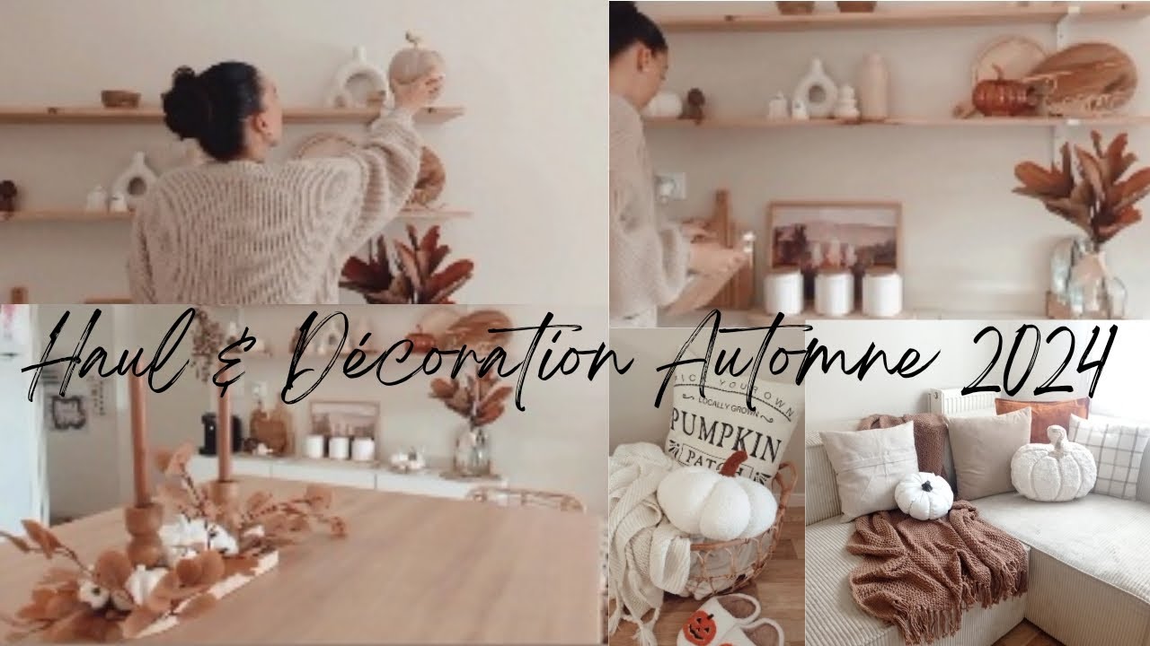 Haul Temu & Décoration Automne 2024🍁🍂 Inspiration Neutral, Organic & cocooning 🤎