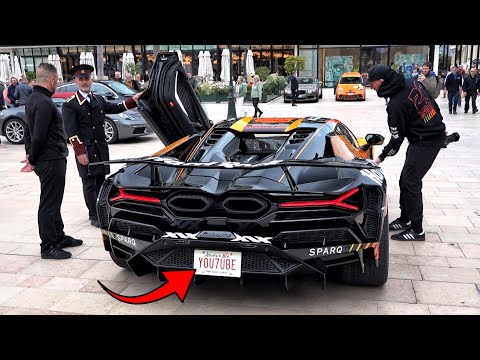 C'EST QUOI CE MONSTRE ?! GINTANI Lamborghini Revuelto de DDE à Monaco !
