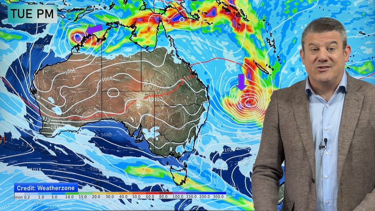 Oz: Big Picture 8 Day weather forecast - YouTube