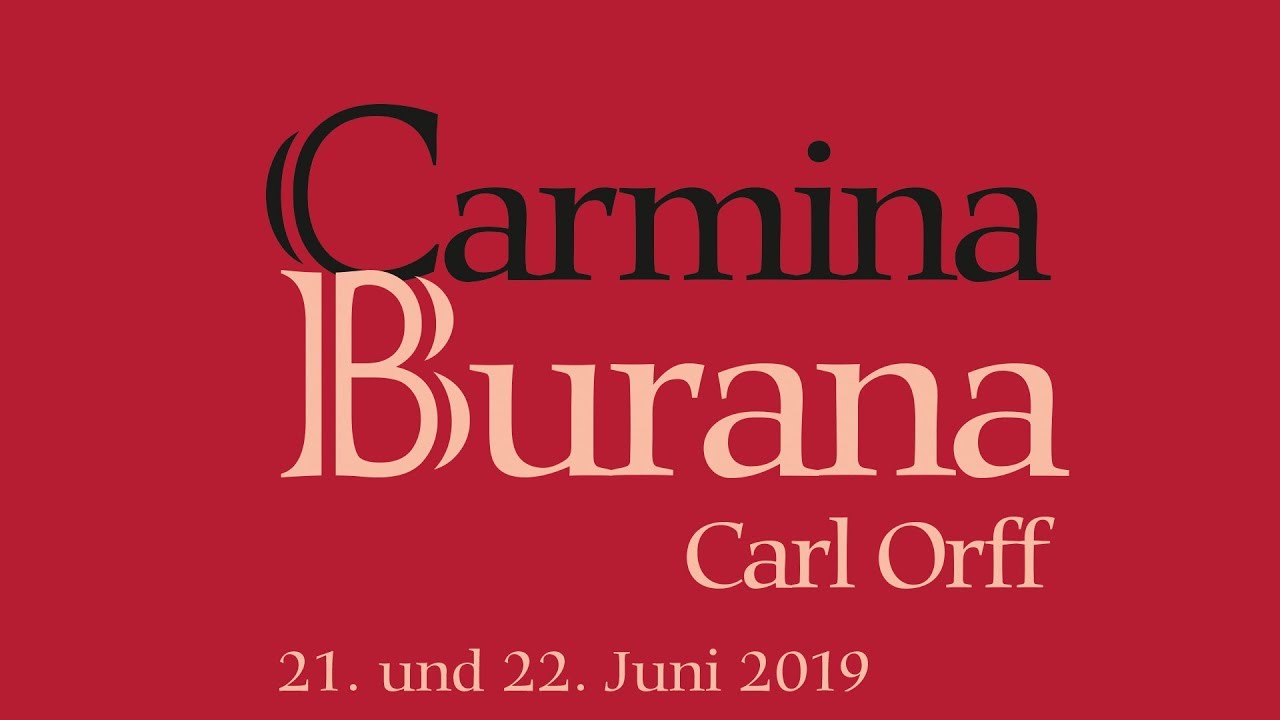 Carmina Burana - 10 Jahre Pfarrkultursaal Absdorf