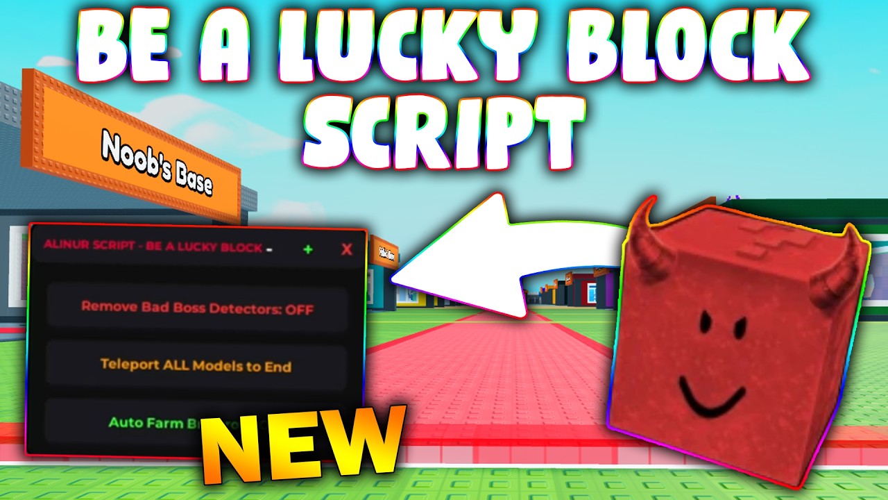 *NEW* Be a Lucky Block Script (PASTEBIN 2026) (AUTO SPECIAL , COLECT ...