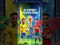 Brazil vs Morocco Prediction 🔥 World Cup 2026 AI Expert Analysis | Match Preview &amp; Score Prediction⚽