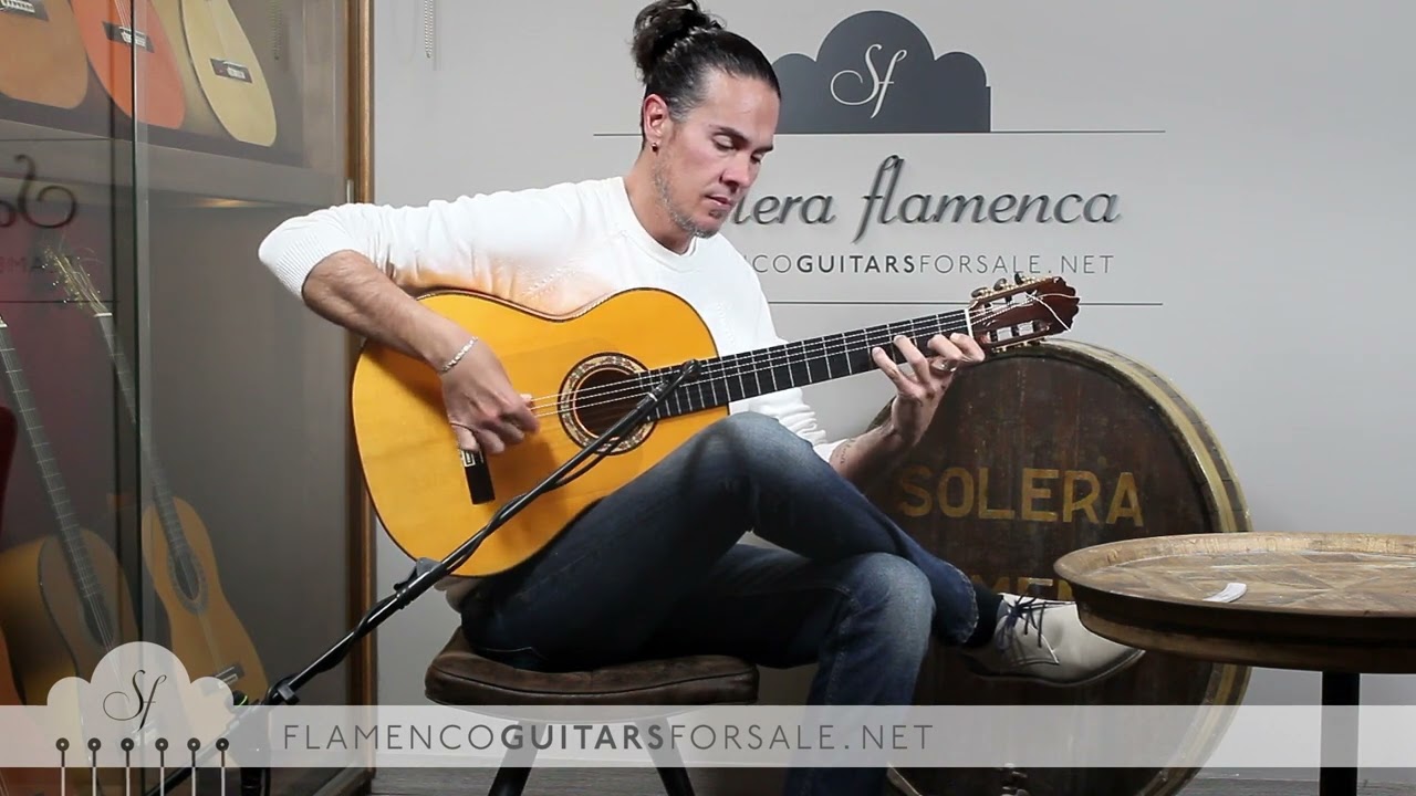Ricardo Sanchis Carpio 1F. Extra 2002 flamenco guitar for sale 