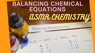 [ASMR] Balancing Chemical Equations | Beginning Chemistry Tutor screenshot 4