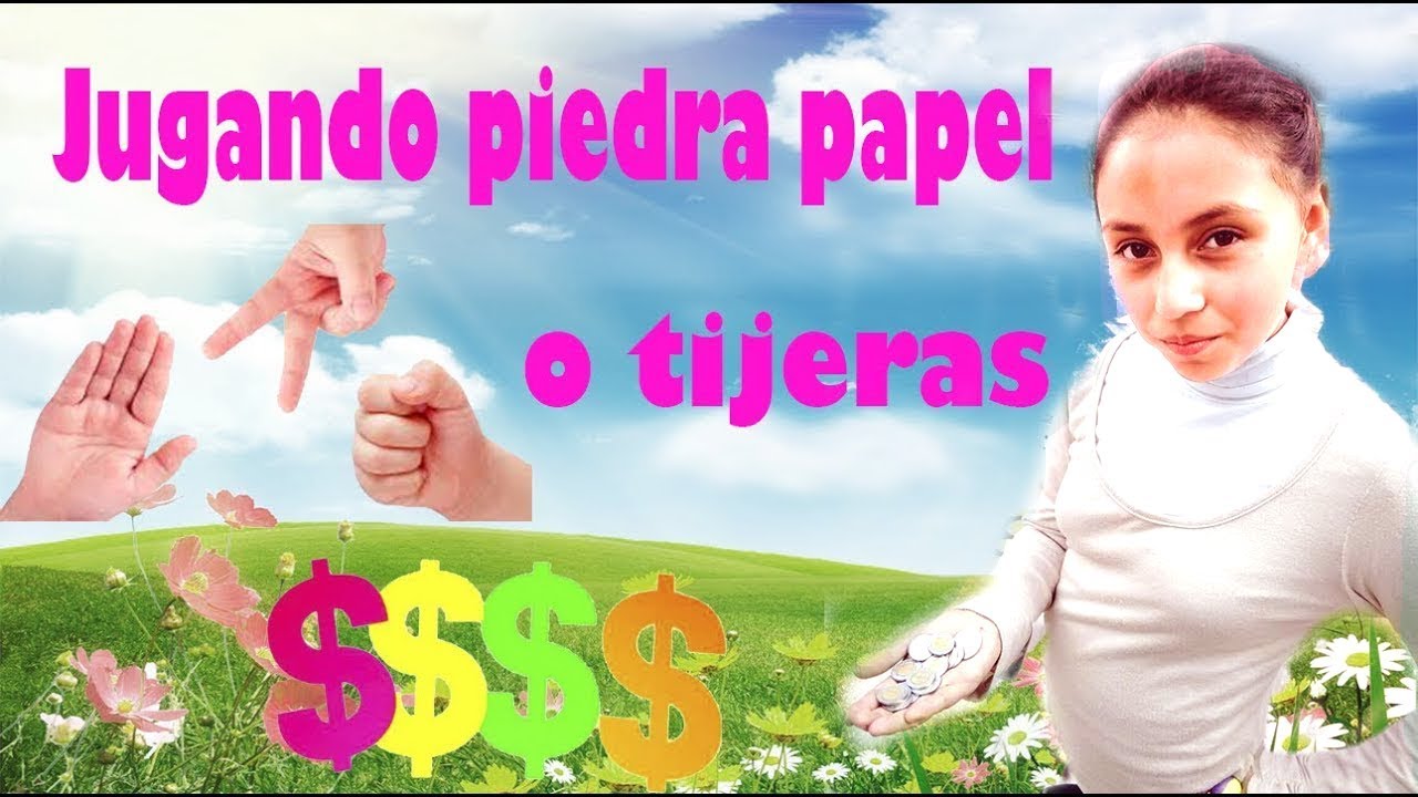 Juego piedra papel o tijera