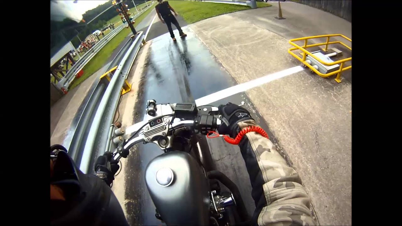 Zinc City Drag Racing Helmet Cam - YouTube