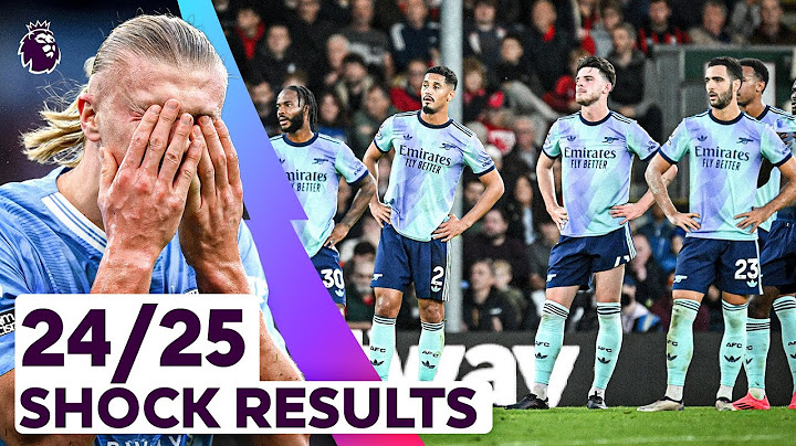 The Most Shocking Results from the 2024/25 Season