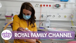 Princess Kate Cradles Premature Baby on Maternity Unit