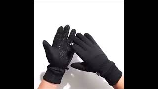 Sumvov Winter Thermal Touchscreen Gloves Waterproof for Men Women Cycling