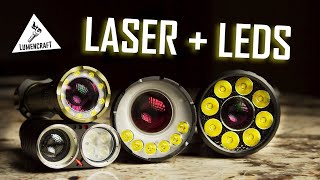 Laser Hybrid Flashlights  Compared!