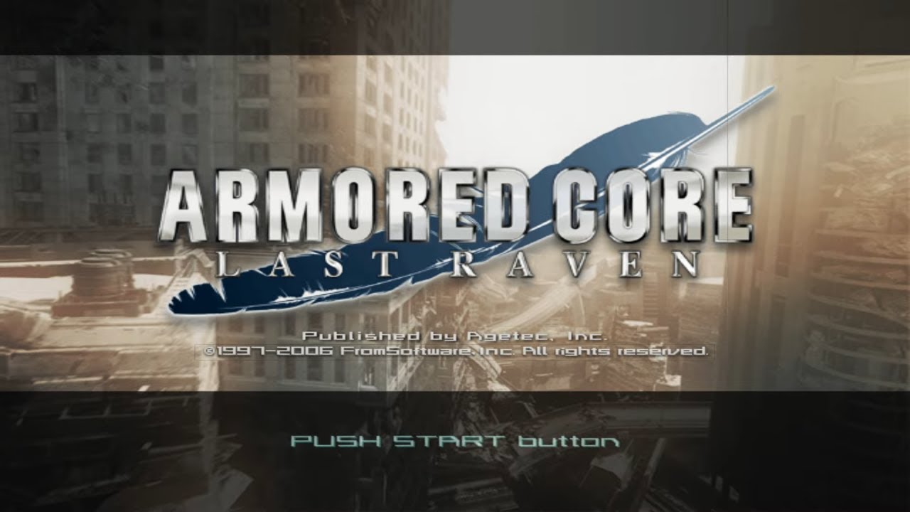 Armored Core Last Raven - PlayStation 2 - Gameplay