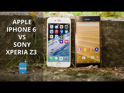 Apple iPhone 6 vs Sony Xperia Z3