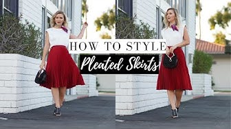 pleatedskirt -