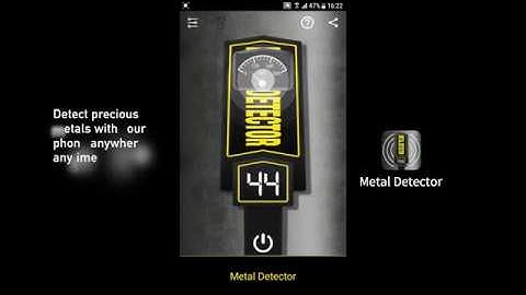 Easily measure the magnetic field & detect metal with your phone | Metal Detector