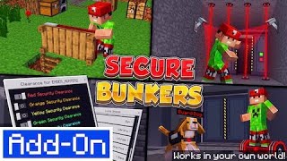Secure Bunkers | Minecraft Marketplace Addon | Showcase