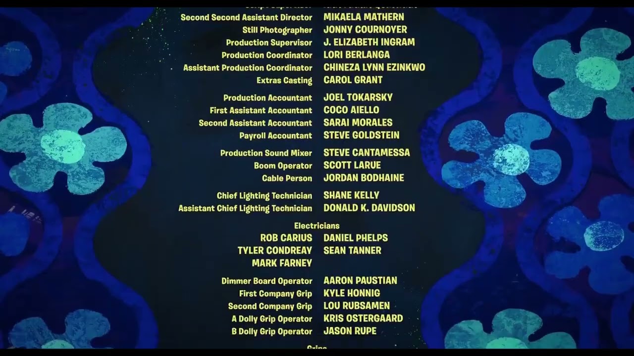 The SpongeBob Movie: Sponge on the Run (2020): End Credits (Edited)