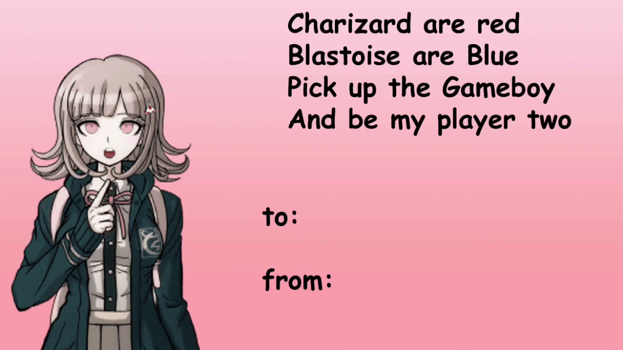 The video is called "Danganronpa Valentines"