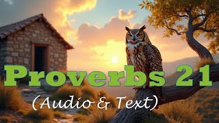 Famous Proverbs 21 | KJV AUDIO BIBLE (With Text & Images) Wealth