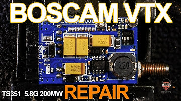 BOSCAM TS351 VTX REPAIR | BANDI FPV