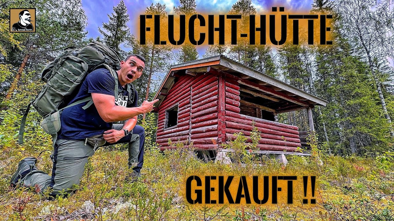 FLUCHTHÜTTE GEKAUFT in SCHWEDEN | NEUES Projekt beginnt | Survival Mattin
